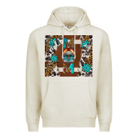 Oatmeal Heather American Football Mom Tumbler Premium Hoodie - BundleAndBundleShop
