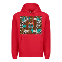 Red American Football Mom Tumbler Premium Hoodie - BundleAndBundleShop