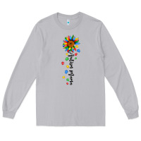Moon Dust autism mama sunflower black Long Sleeve Tee - JahusDesignShop