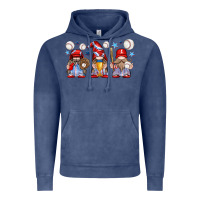 Vintage Denim baseball gnome Vintage Hoodie - texasbilliewilder