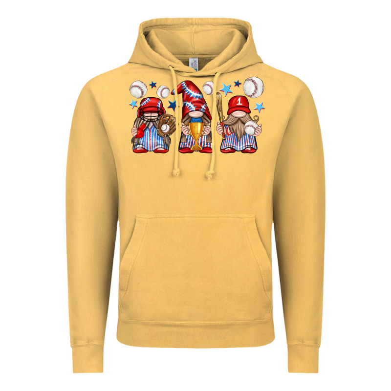 Baseball Gnome Vintage Hoodie by texasbilliewilder | Teevron