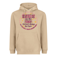 Mushroom sisters are like stars you can't always see them Heavyweight Hoodie - MaliasSmallBusiness