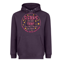 Plum sisters are like stars you can't always see them Heavyweight Hoodie - MaliasSmallBusiness