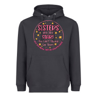 Smoke sisters are like stars you can't always see them Heavyweight Hoodie - MaliasSmallBusiness