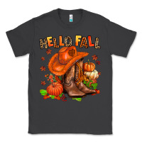 Smoke hello fall pumpkins  cowgirl  and roses Classic Tee - AdoDesignShop