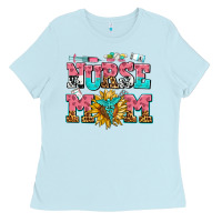 Baby Blue nurse mom Ladies Tee - AdoDesignShop