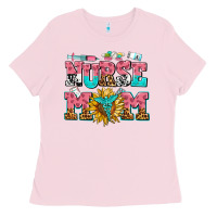 Bubblegum Pink nurse mom Ladies Tee - AdoDesignShop