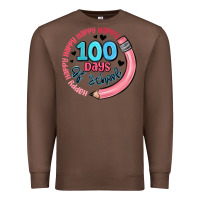 Chestnut happy 100 days of school Premium Sweatshirt - MaliasSmallBusiness
