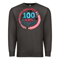 Smoke happy 100 days of school Premium Sweatshirt - MaliasSmallBusiness