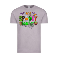 Vintage Zinc one spooky teacher Vintage Tee - Zillion Design Studio