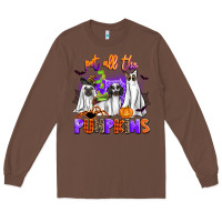 Chestnut pet all the pupkins Long Sleeve Tee - AdoDesignShop
