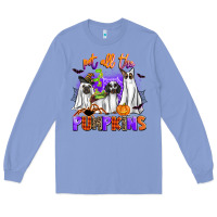 Colony Blue pet all the pupkins Long Sleeve Tee - AdoDesignShop