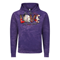 Cloud Purple for the love of the game baseball Vintage Hoodie - Zillion Design Studio