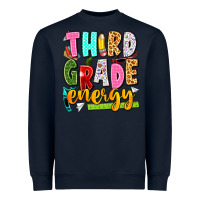 Navy third grade energy Heavyweight Sweatshirt - texasbilliewilder