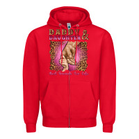 Red daddy and daughter best friends for life Zipper Hoodie - Artiststas