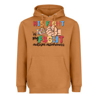 Meerkat his fight is my fight autism awareness Heavyweight Hoodie - MaliasSmallBusiness