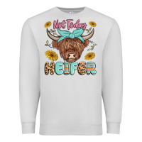 Dove Grey heifer Premium Sweatshirt - MaliasSmallBusiness