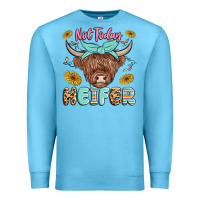 Ocean Blue heifer Premium Sweatshirt - MaliasSmallBusiness