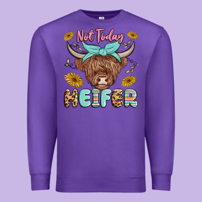 Heifer Premium Sweatshirt Designed By Maliassmallbusiness