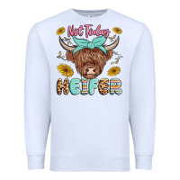 White heifer Premium Sweatshirt - MaliasSmallBusiness
