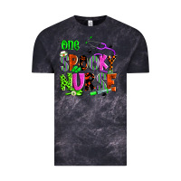Cloud Black one spooky nurse Vintage Tee - Zillion Design Studio