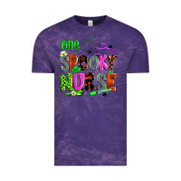 Cloud Purple one spooky nurse Vintage Tee - Zillion Design Studio