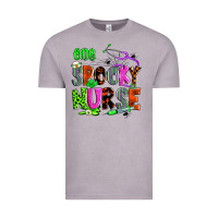 Vintage Zinc one spooky nurse Vintage Tee - Zillion Design Studio