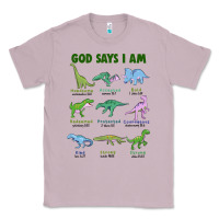 Lilac god says i am dinosaurs Classic Tee - JahusDesignShop