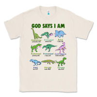 Natural god says i am dinosaurs Classic Tee - JahusDesignShop