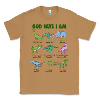 Toasted Coconut god says i am dinosaurs Classic Tee - JahusDesignShop