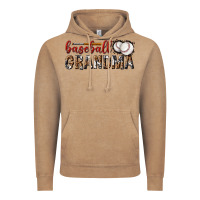 Vintage Coffee baseball grandma with leopard Vintage Hoodie - texasbilliewilder