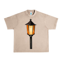 French Oak street lamp Urban Heavy Tee - BarkalooDesign