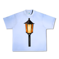 Grape Ice street lamp Urban Heavy Tee - BarkalooDesign