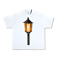 White street lamp Urban Heavy Tee - BarkalooDesign