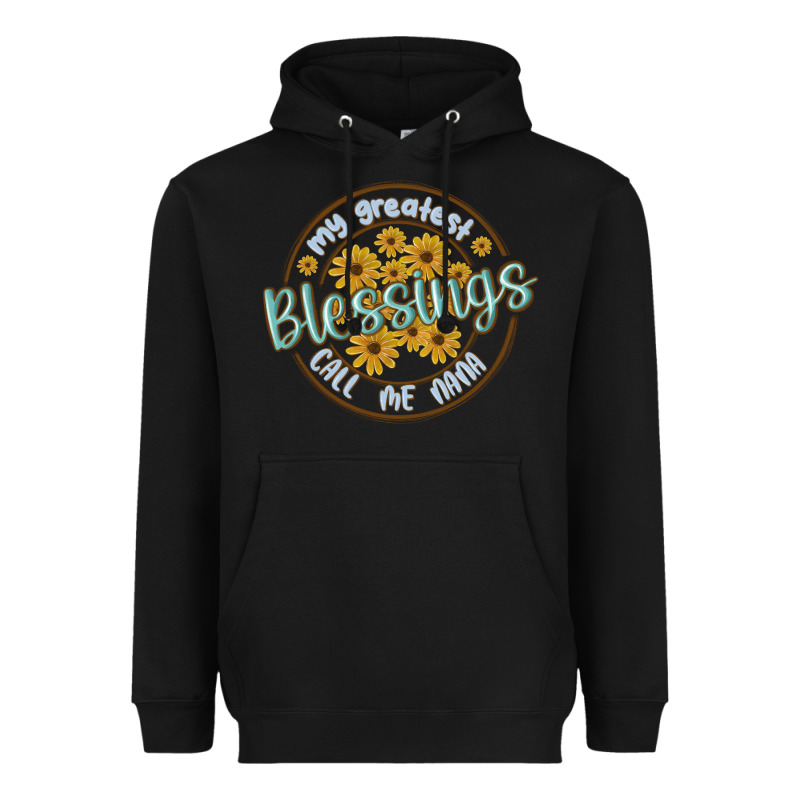 My Greatest Blessing Call Me Nana Heavyweight Hoodie by MaliasSmallBusiness | Teevron