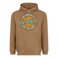 Toasted Coconut my greatest blessing call me nana Heavyweight Hoodie - MaliasSmallBusiness