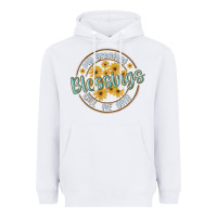 White my greatest blessing call me nana Heavyweight Hoodie - MaliasSmallBusiness