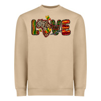 Mushroom love africa map Heavyweight Sweatshirt - Zillion Design Studio