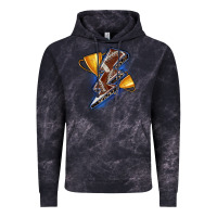 Cloud Black football lightning bolt Vintage Hoodie - Zillion Design Studio