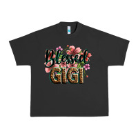 Pigment Black flowers blessed gigi Urban Heavy Tee - Zillion Design Studio