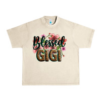Sandshell flowers blessed gigi Urban Heavy Tee - Zillion Design Studio