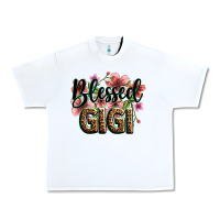 White flowers blessed gigi Urban Heavy Tee - Zillion Design Studio