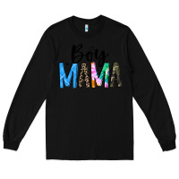 Black boy mama white Long Sleeve Tee - JahusDesignShop