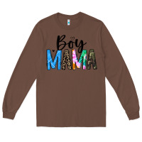 Chestnut boy mama white Long Sleeve Tee - JahusDesignShop