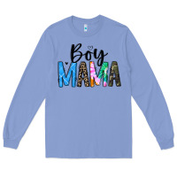 Colony Blue boy mama white Long Sleeve Tee - JahusDesignShop