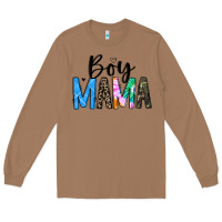 Toasted Coconut boy mama white Long Sleeve Tee - JahusDesignShop
