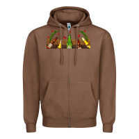 Chestnut beer party for christmas Zipper Hoodie - AdoDesignShop