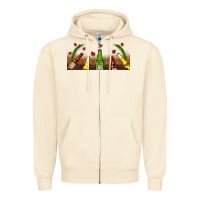 Sandshell beer party for christmas Zipper Hoodie - AdoDesignShop