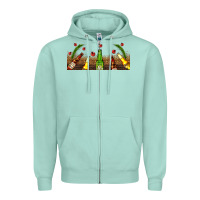 Seafoam beer party for christmas Zipper Hoodie - AdoDesignShop