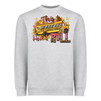Heather Grey this is how i roll Heavyweight Sweatshirt - texasbilliewilder